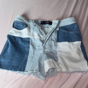 Hollister Light Blue Denim Shorts